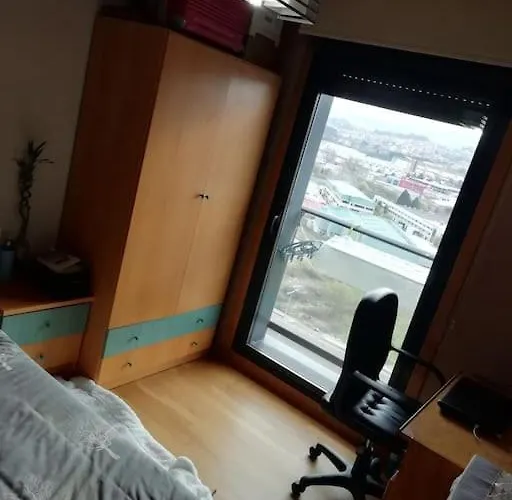 Apartmán En Piso Compartido Y Wc Compartido Cerca De Playa De Samil Vigo